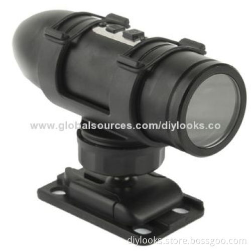 Full HD 1080P Waterproof Helmet DVR with 5.0-megapixel CMOS Sensor